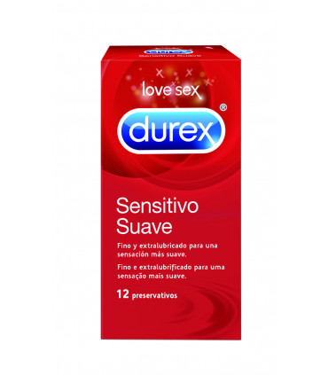 Durex Sensitivo Suave - 12 UN
