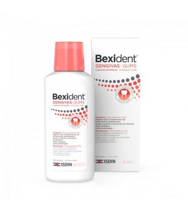 ISDIN - BEXIDENT GENGIVAS CUIDADO INTENSIVO COLUTÓRIO 250 ML