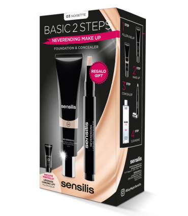 SENSILIS Promo Neverending 03 Noisette + Concealer (30 mL + 4,5 mL)
