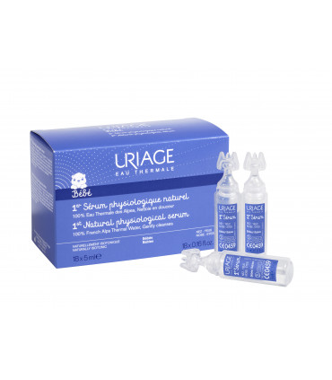 URIAGE 1º SORO FISIOLÓGICO NATURAL UNIDOSES 18* 5ML