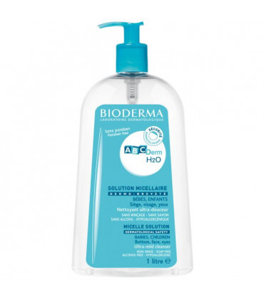 Bioderma ABCDerm H2O 1L + OFERTA Toalhetes 60un