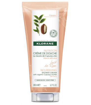 KLORANE CREME DUCHE LEITE ROSA 200ml