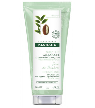 KLORANE GEL DUCHE SEIVA DE BAMBU 200ml