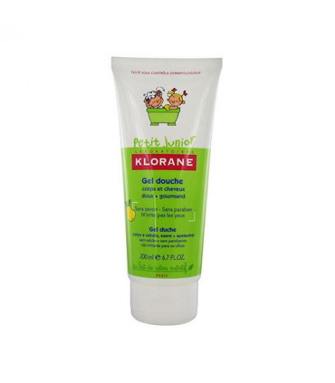 Klorane Petit Junior Gel Corpo e Cabelo Pêra 200ml