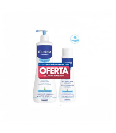 Mustela - Leite Hydra Corpo 750ml + Gel 200ml