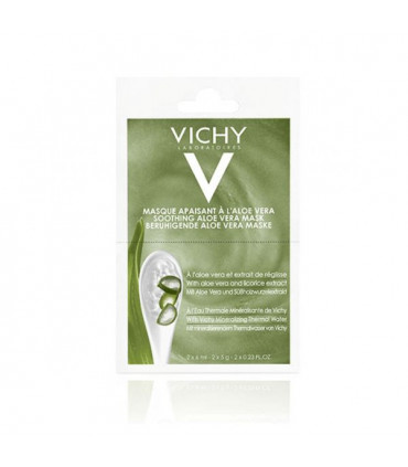 Vichy Máscara de Aloé Vera Apaziguante 2x6ml