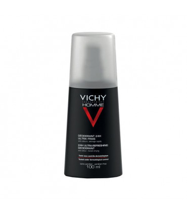 Vichy Homme Desodorizante 24H Ultra-Fresco 100ml