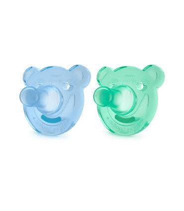 PhilipsAVENT-2Chupetas-Soothie- Menino-3M+
