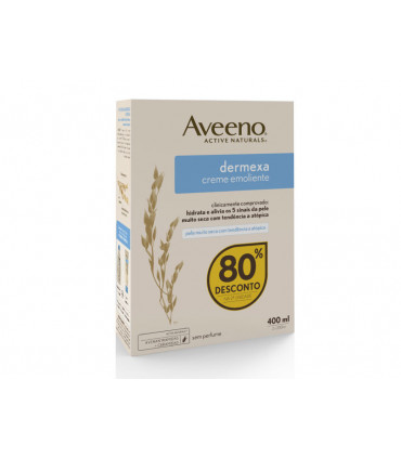 Aveeno Dermexa Creme Hidratante - 400 ml (2X200ml)
