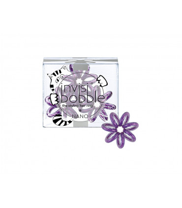 invisibobble ILW NANO Meow & Ciao (roxo) - Ed. Limitada