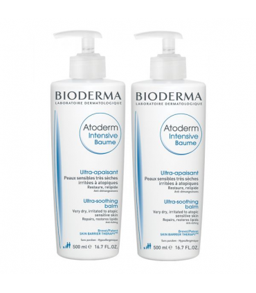 Bioderma Atoderm Intensive Baume 500ml Duplo