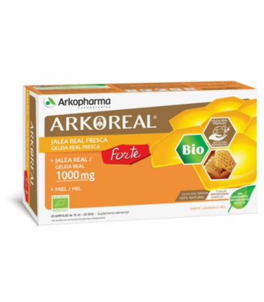 Arkoreal Geleia Real 100mg Forte 20 Ampolas