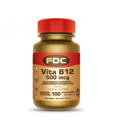 FDC Vita B12 100 Comprimidos