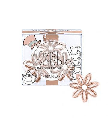 Invisibobble Elástico Cabelo Nano I Live In Wonderland - Cobre 3 Unidades