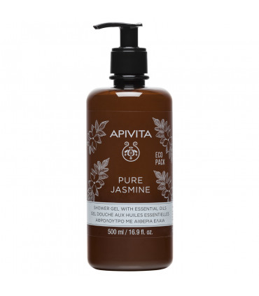 APIVITA - PURE JASMINE GEL BANHO COM ÓLEOS ESSENCIAIS ECOPACK - 500ml