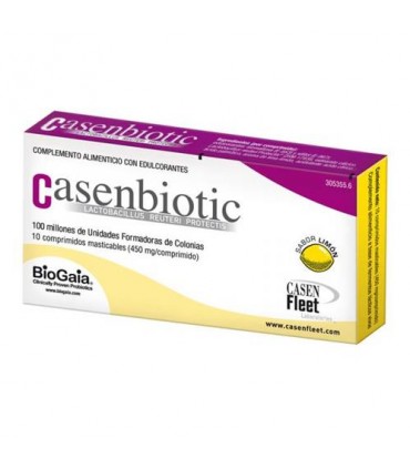Casenbiotic Comprimidos Mastigáveis Limão 30 Unidades