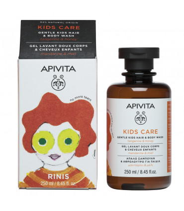 APIVITA - GEL DE LIMPEZA SUAVE CABELO & CORPO INFANTIL - 250ml