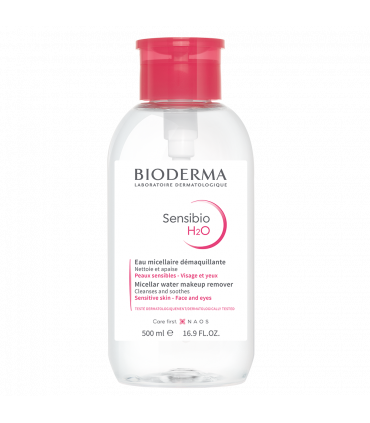 Bioderma Sensibio H2O Água Micelar 500ml PUMP
