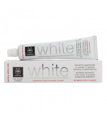 APIVITA - PASTA DENTES WHITE  - 75ml