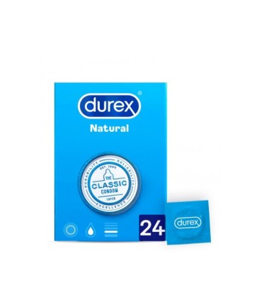 Durex Natural Plus 24 Preservativos