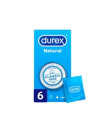 Durex Natural Plus 6 Preservativos