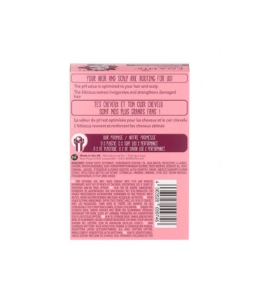 Foamie Shampoo Sólido Hibisco Cabelo Danificado 80g