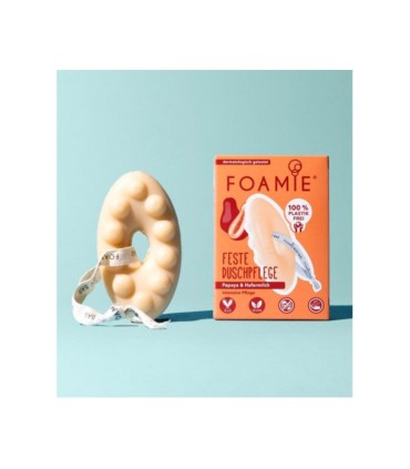Foamie Gel de Banho Sólido Papaia e Leite de Aveia 80g