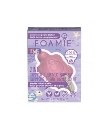 Foamie Kids Bar 2em1 Shampoo e Gel de Banho Sólido Pêssego 80g