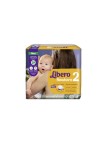 Libero Newborn Tamanho 2 3-6kg 34 Fraldas