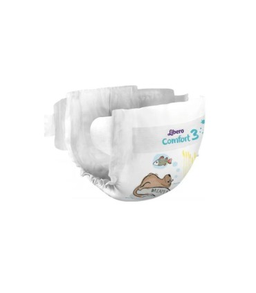 Libero Comfort Tamanho 3 5-9kg 30 Fraldas