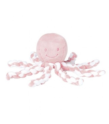 Nattou Lapidou Peluche Polvo Rosa