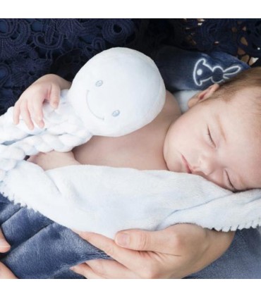 Nattou Lapidou Peluche Polvo Azul