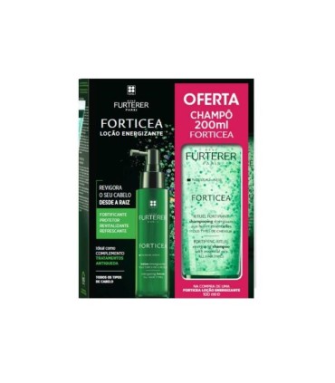 René Furterer Forticea Loção Energizante 100ml Oferta Shampoo Estimulante 200ml