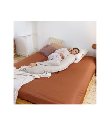 Doomoo Almofada Amamentação Buddy Tetra Jersey Sand