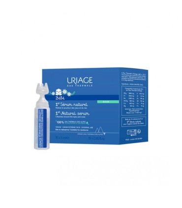 Uriage Bebé 1º Soro Fisiológico Natural em Monodoses 5ml x 15 unidades