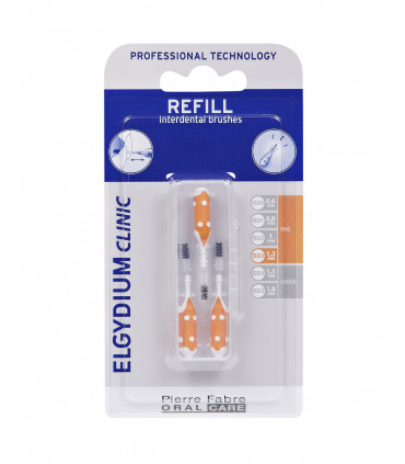 Elgydium Clinic Recarga Laranja PB - 3 Uni.