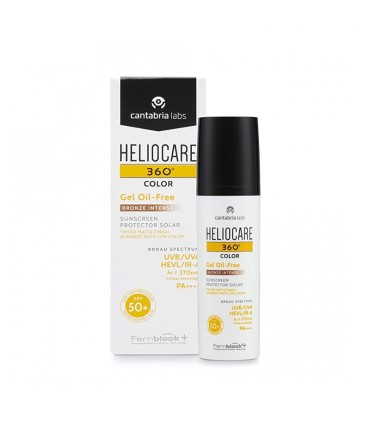 Heliocare 360º Gel Oil-Free Cor Bronze Intense SPF50+ 50ml
