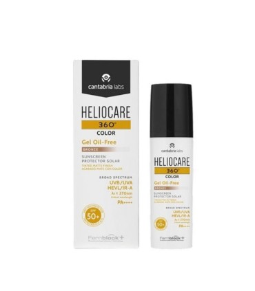 Heliocare 360º Gel Oil Free Tom Bronze SPF50+ 50ml