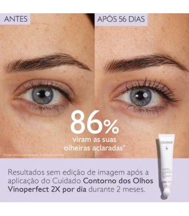 Caudalie Vinoperfect Cuidado Aclarador Contorno dos Olhos 15ml