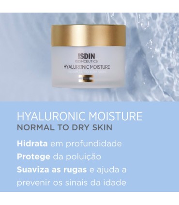 Isdin Isdinceutics Hyaluronic Moisture Pele Normal a Seca 50g