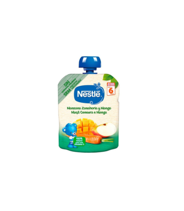 Nestlé NaturNes Maçã Cenoura Manga 90g