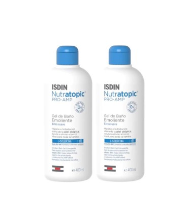Isdin Nutratopic Pro-AMP Gel de Banho 2x400ml