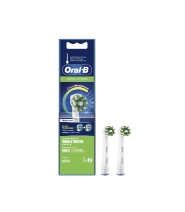 Oral B Crossaction Recarga 2 unidades