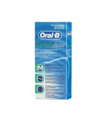 Oral-B Superfloss Fio Dentário 50 unidades