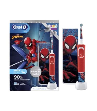 Oral-B Kids Escova de Dentes Elétrica SpiderMan + Caixa