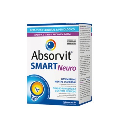 Absorvit Smart Neuro 30 cápsulas