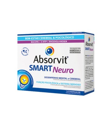 Absorvit Smart Neuro 30 ampolas