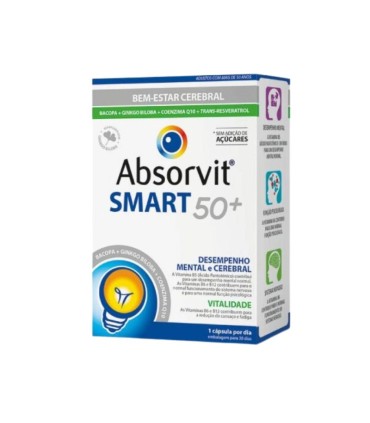 Absorvit Smart50+ 30 cápsulas