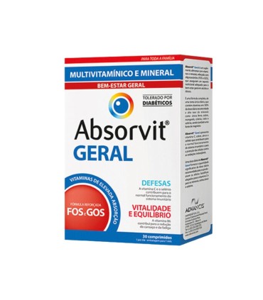 Absorvit Geral 30 comprimidos