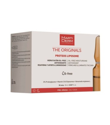 Martiderm The Originals Proteos Liposomas Oil Free 30 ampolas